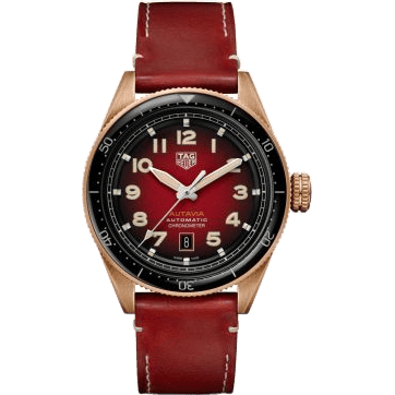 Autavia Calibre 5 Bronze / Red
