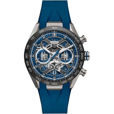 Carrera Chronograph Extreme Sport Titanium - Ceramic / Blue / Rubber