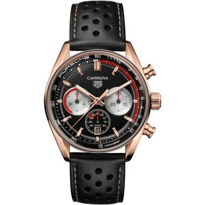 Carrera Chronosprint Glass Box 42 Rose Gold / Porsche 1964