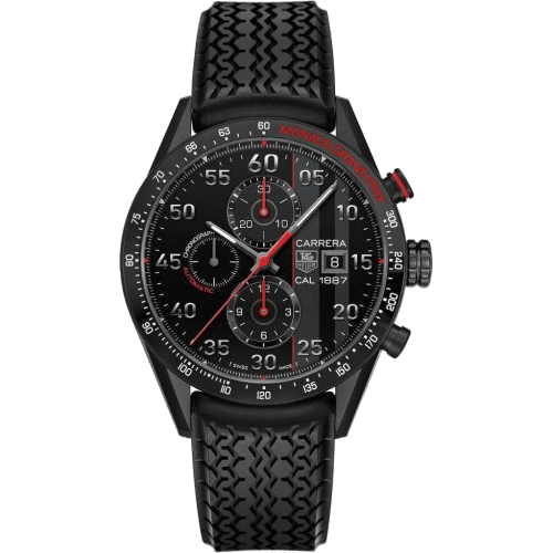 TAG Heuer Carrera Calibre 1887 43 Titanium / Black / Monaco Grand Prix CAR2A83.FT6033