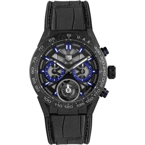 TAG Heuer Carrera Calibre Heuer 02T 45 Chronograph Tourbillon Dubai Skyline CAR5A8AJ.FC6415
