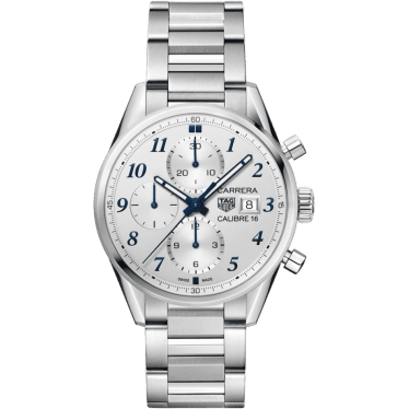 Calibre 16 41 Stainless Steel / Silver Heritage / Bracelet