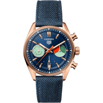 Carrera Skipper Glass Box Rose Gold / Blue