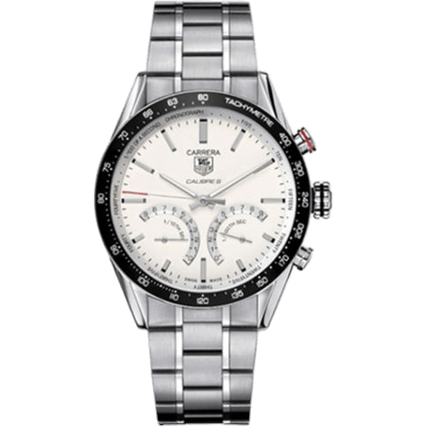 Carrera Calibre S 43 Stainless Steel / Silver / Bracelet
