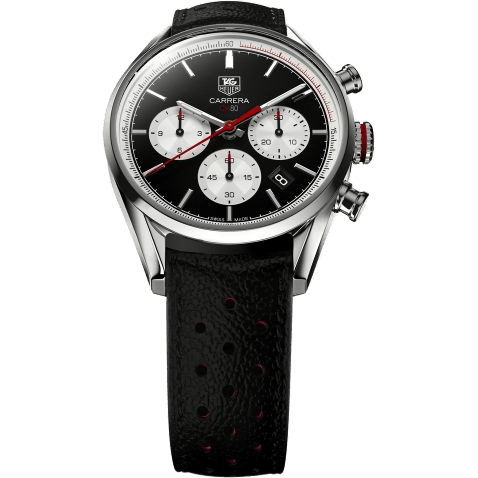 TAG Heuer Carrera CH80 Stainless Steel / Black / Calf CBA2110.FC6347