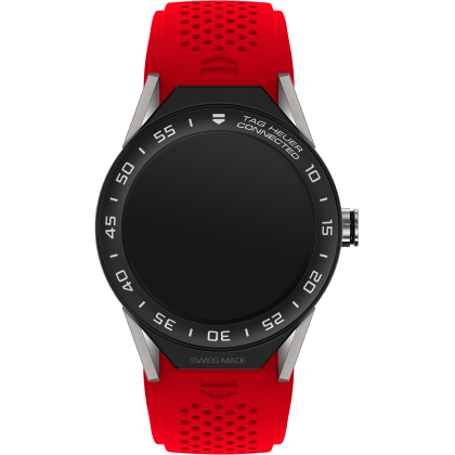 Carrera Connected Modular 45 Titanium / Ceramic / Red Rubber