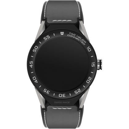 Carrera Connected Modular 45 Titanium / Ceramic / Grey Calf