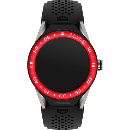 Carrera Connected Modular 45 Titanium / Red Aluminum / Black Rubber