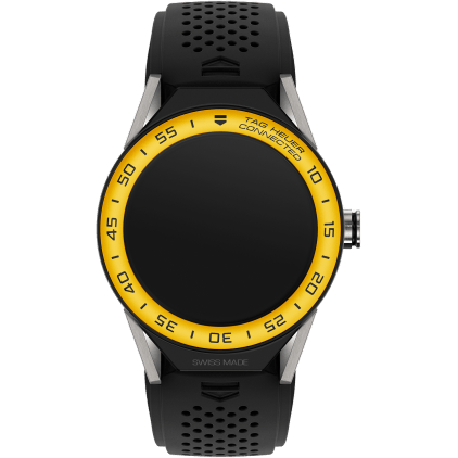 Carrera Connected Modular 45 Titanium / Yellow Aluminum / Black Rubber