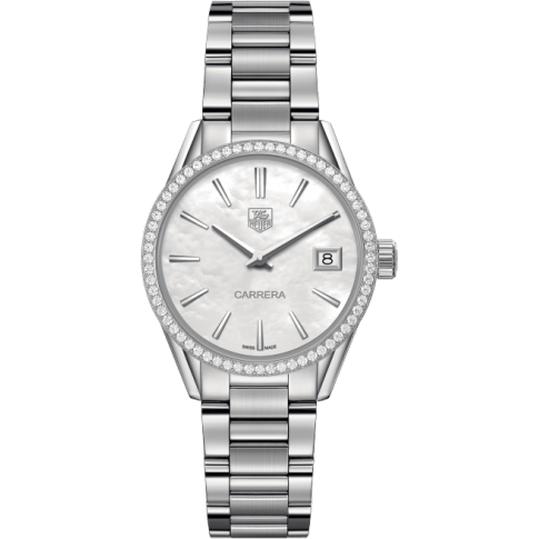 Carrera Lady Quartz 32 Stainless Steel / Diamond / MOP / Bracelet