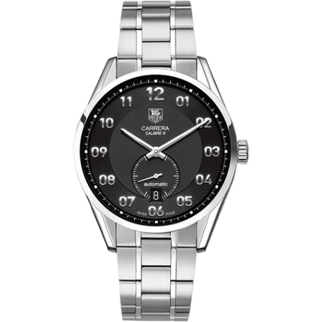 Carrera Calibre 6 39 Stainless Steel / Black / Bracelet