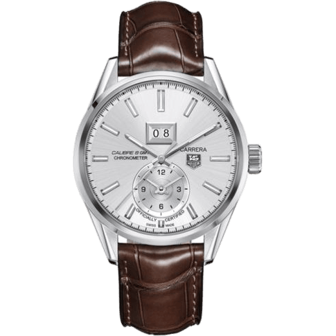 TAG Heuer Carrera Calibre 8 41 Stainless Steel / Silver / Alligator WAR5011.FC6291