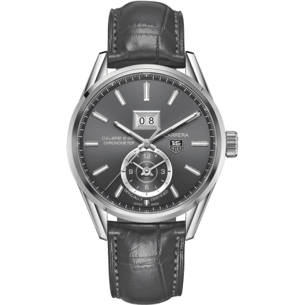 TAG Heuer Carrera Calibre 8 41 Stainless Steel / Grey / Alligator WAR5012.FC6326
