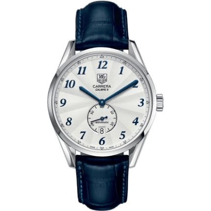 TAG Heuer Carrera Calibre 6 39 Heritage Stainless Steel / Silver / Alligator WAS2111.FC6293