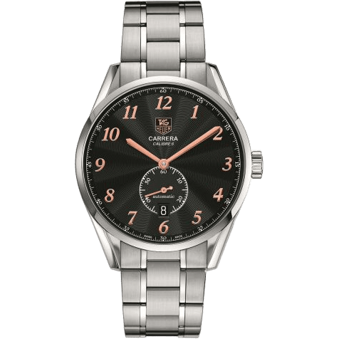 TAG Heuer Carrera Calibre 6 39 Heritage Stainless Steel / Black / Bracelet WAS2114.BA0732