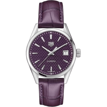 TAG Heuer Carrera Quartz 36 Stainless Steel / Purple WBK1314.FC8261