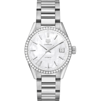 Carrera 36 Automatic Stainless Steel - Diamond / MOP