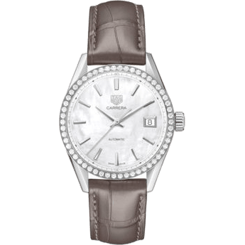 Carrera 36 Automatic Stainless Steel - Diamond / MOP