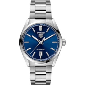 Carrera Automatic Stainless Steel / Blue / Bracelet