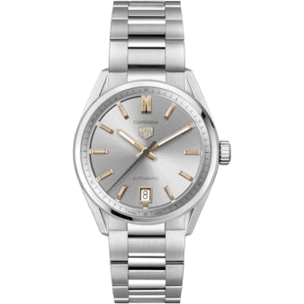 Carrera Date 36 Stainless Steel / Silver