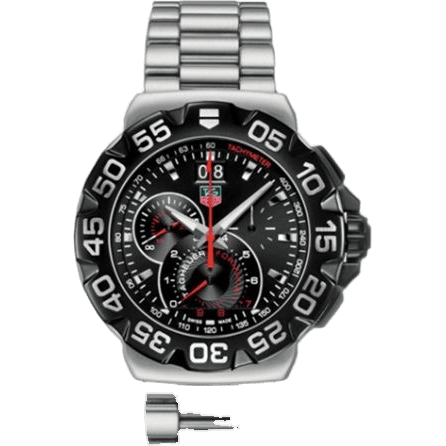 TAG Heuer Formula 1 Quartz Chronograph Big Date 44 Stainless Steel / Black / Bracelet CAH1010.BA0860