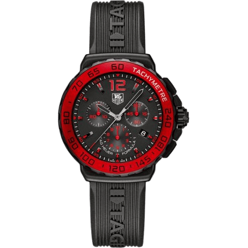 TAG Heuer Formula 1 Quartz Chronograph 42 PVD / Black / Rubber CAU1117.FT6024
