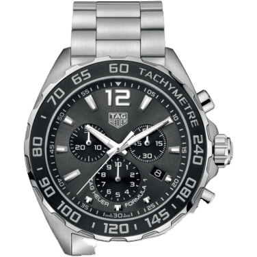 Formula 1 Chronograph Quartz 43 Stainless Steel / Grey / Bracelet
