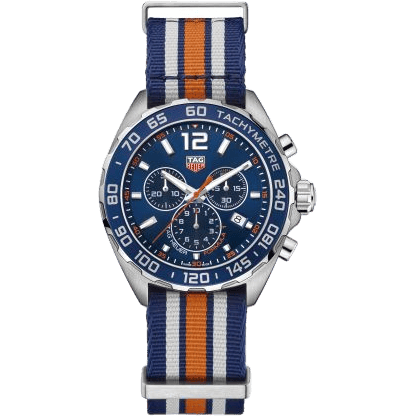 Formula 1 Chronograph Quartz 43 Stainless Steel / Blue / Bracelet
