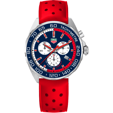 Formula 1 Chronograph Quartz 43 Stainless Steel / Max Verstappen 2017 / Rubber