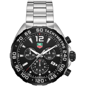 Formula 1 Chronograph Quartz 42 Stainless Steel / Black / Bracelet