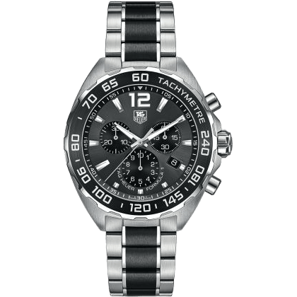 Formula 1 Chronograph Quartz 42 Stainless Steel / Grey / Bracelet