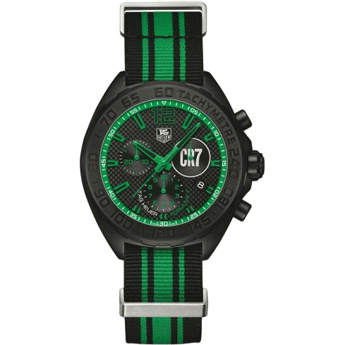 Formula 1 Chronograph Quartz 42 PVD / CR7 Christiano Ronaldo / NATO