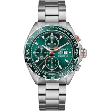Formula 1 Calibre 16 44 Stainless Steel / Green / Bracelet
