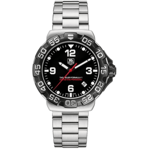 TAG Heuer Formula 1 Quartz 41 Stainless Steel / Black / Bracelet WAH1110.BA0858