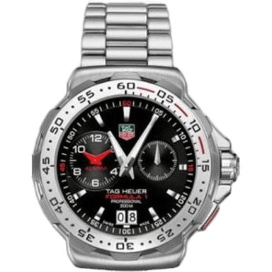 Formula 1 Alarm 41 Stainless Steel / Black / Bracelet