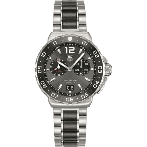 Formula 1 Alarm 42 Stainless Steel / Grey / Bracelet
