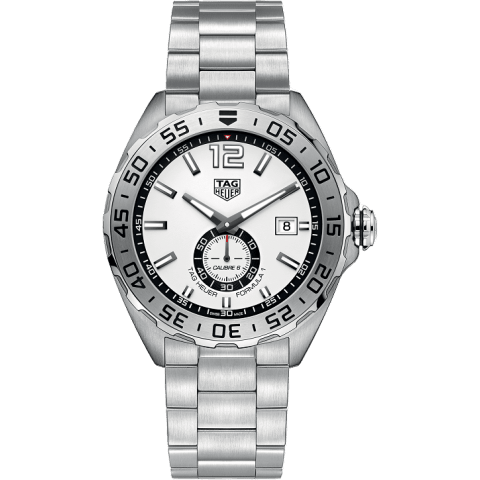 Formula 1 Calibre 6 43 Stainless Steel / White / Bracelet
