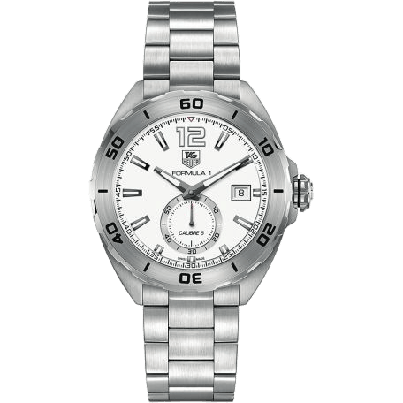 Formula 1 Calibre 6 43 Stainless Steel / White / Bracelet