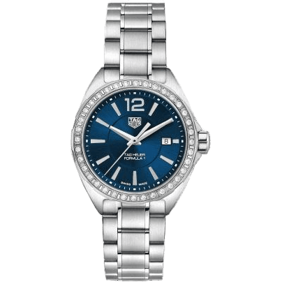 Formula 1 Quartz 35 Stainless Steel / Diamond / Blue / Bracelet