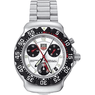 TAG Heuer Formula 1 Chronograph Quartz Stainless Steel / Silver / Bracelet CA1212.BA0493
