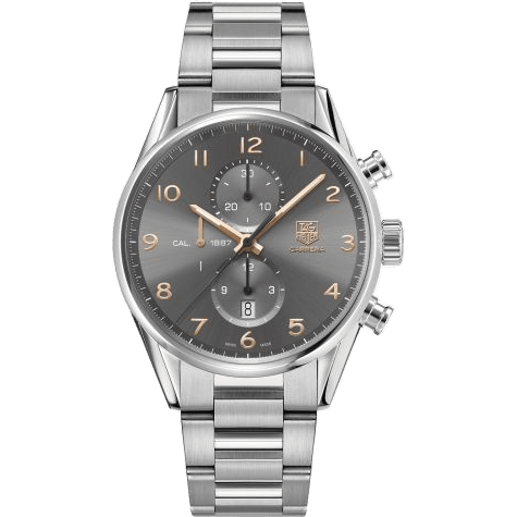 TAG Heuer Carrera Calibre 1887 43 Stainless Steel / Grey / Bracelet CAR2013.BA0796