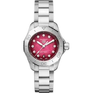 TAG Heuer Aquaracer Professional 200 Automatic 30 Stainless Steel / Red MOP WBP2414.BA0625