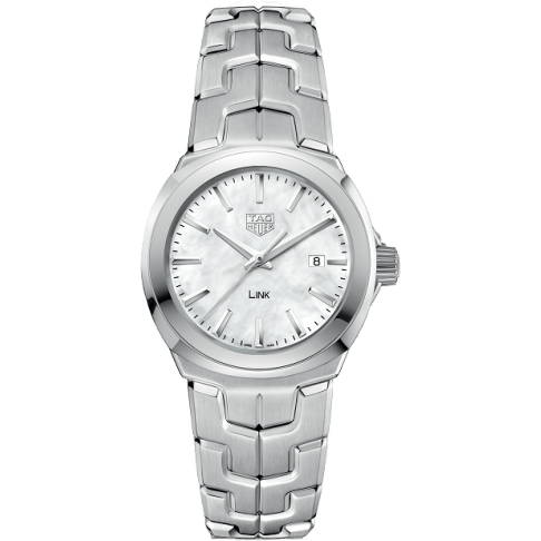 Link Quartz 32mm Stainless Steel / MOP