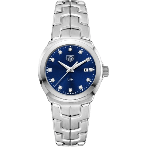 Link Quartz 32mm Stainless Steel / Blue
