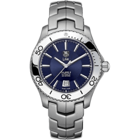 Link Calibre 5 Stainless Steel / Blue