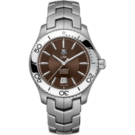Link Calibre 5 Stainless Steel / Brown