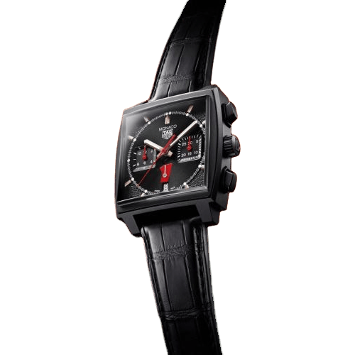 Monaco Calibre Heuer 02 Titanium DLC / Max Verstappen