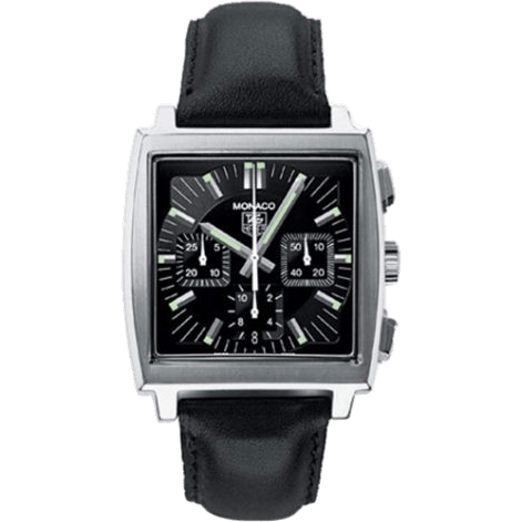Monaco Calibre 17 Stainless Steel / Black