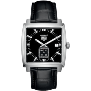 Monaco Quartz Stainless Steel / Black