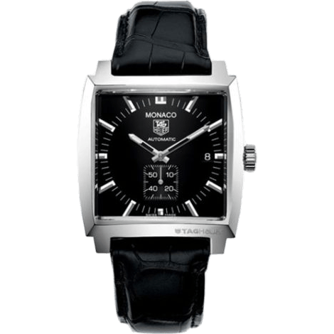 Monaco Calibre 6 Automatic Stainless Steel / Black / Alligator
